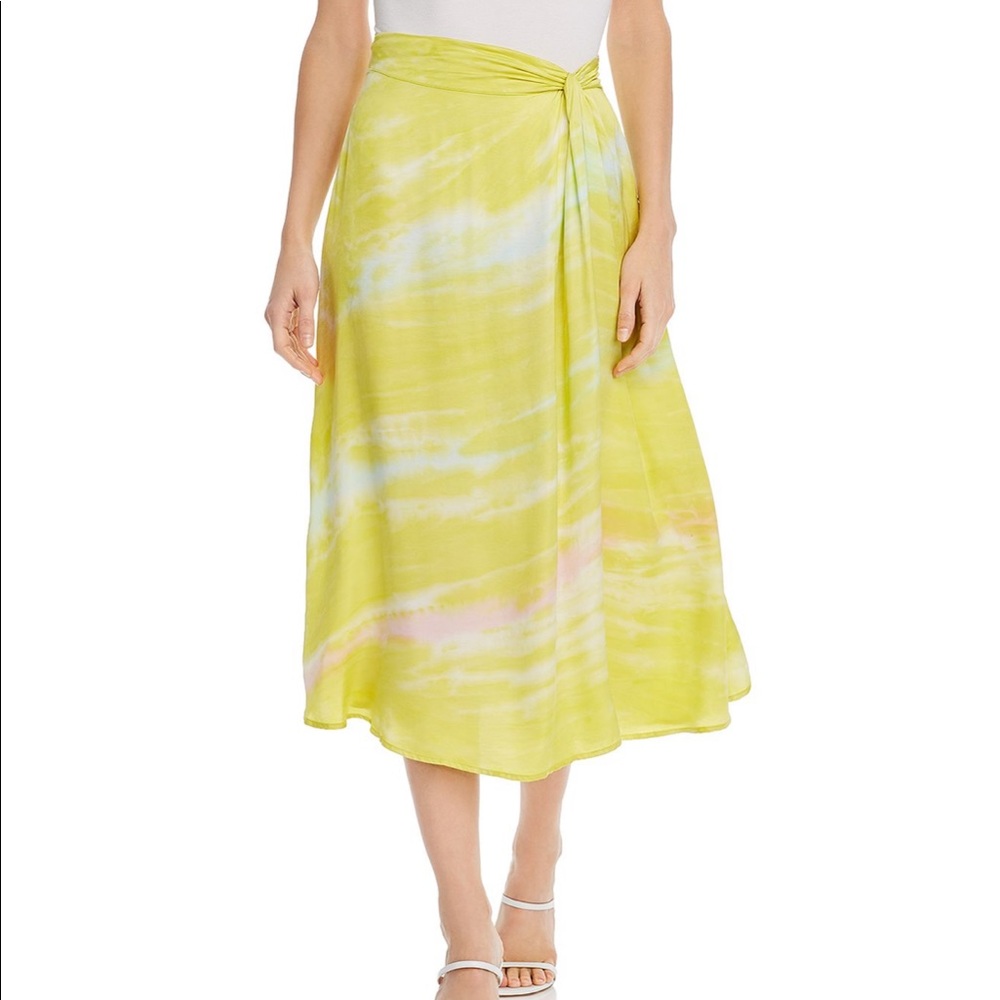 Young Fabulous & Broke Savanna Printed Twist Skirt